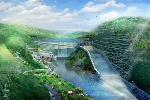易门老挝南塔河1号水电站项目
